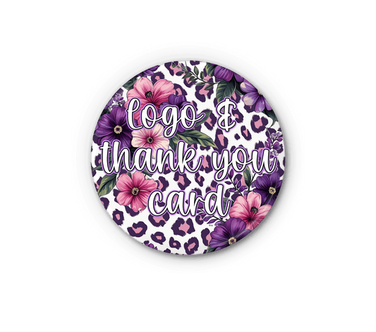Digital logo & thank you card